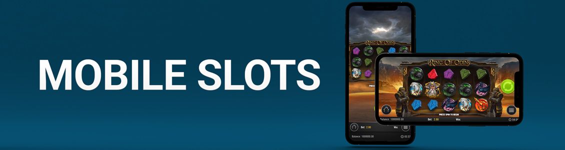 Mobile phone with slot machine images on them