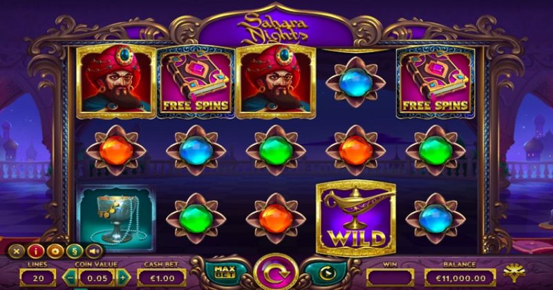 Play in Sahara Nights Slot Online from Yggdrasil for free now | Casino-online-brazil.com