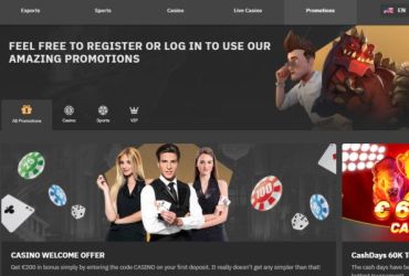 Arcanebet Casino - promo page