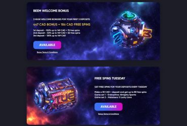 Beem casino - promotions