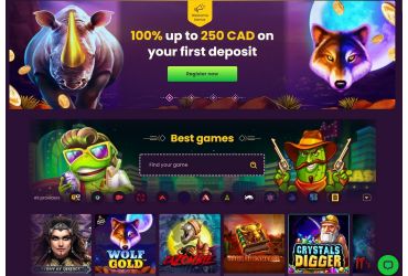 Bizzo Casino - main page