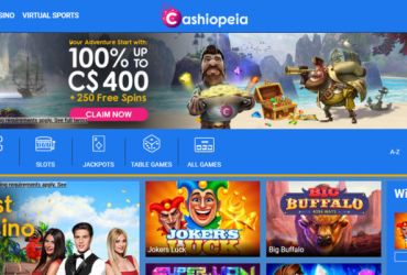 Cashiopeia casino - main page