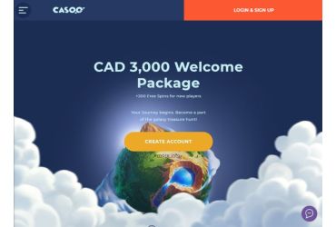 Casoo casino - main page