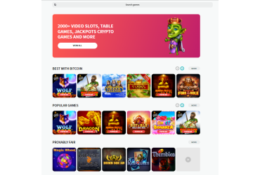 Coinsaga casino - list of games