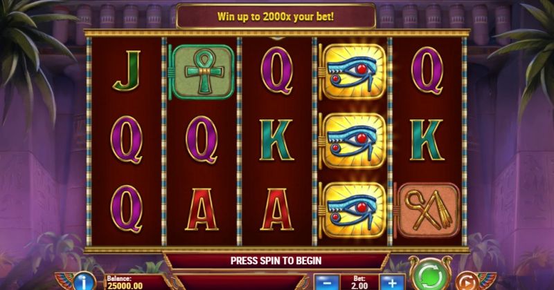 Play in Eye of Atum Slot Online from Play'n GO for free now | Casino-online-brazil.com