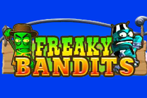 freaky bandits slot logo
