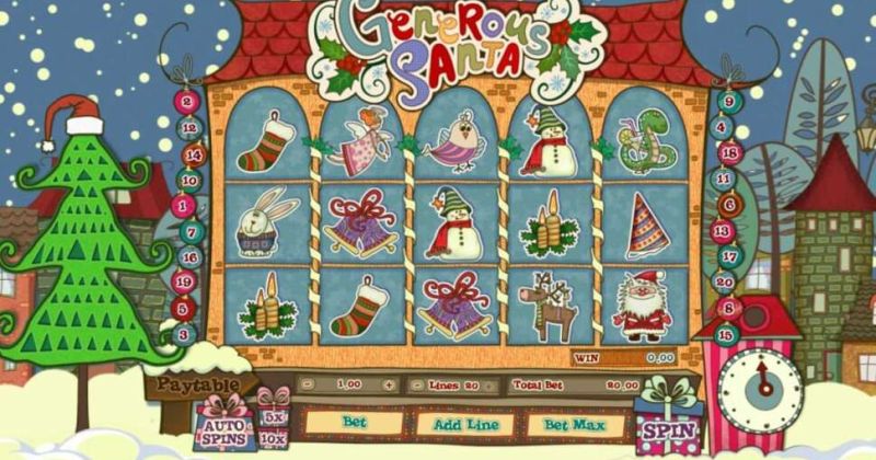 Play in Generous Santa Slot Online from GamesOS for free now | Casino-online-brazil.com