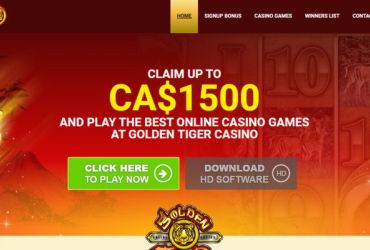 Golden Tiger - main page