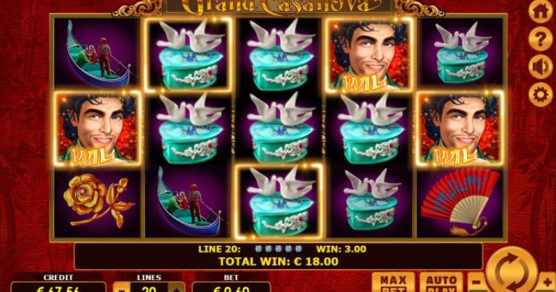 Play in Grand Casanova Slot Online from Amatic for free now | Casino-online-brazil.com