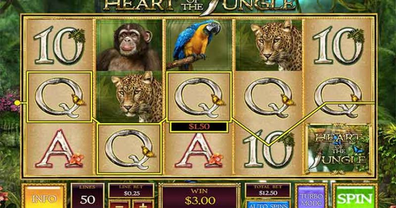 Play in Heart of the Jungle Slot Online from Playtech for free now | Casino-online-brazil.com
