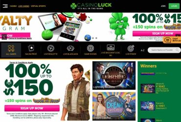 Casino Luck – home page