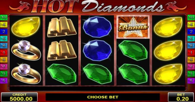 Play in Hot Diamonds Slot Online from Amatic for free now | Casino-online-brazil.com
