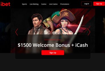 iBet Casino - main page