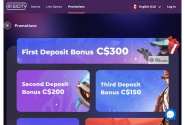 IamSloty casino - bonuses and promotions