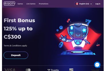 IamSloty casino - main page