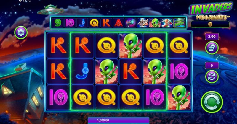 Play in Invaders Megaways Slot Online from WMS for free now | Casino-online-brazil.com