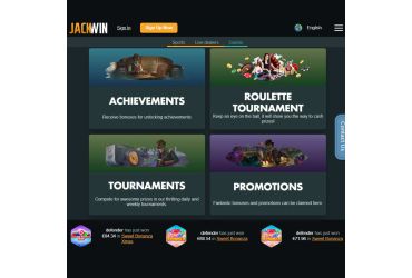  Jackwin casino - promotions