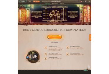 Joy casino - list of promotions.