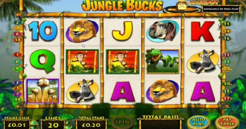 Play in Jungle Bucks slot online from OpenBet for free now | Casino-online-brazil.com