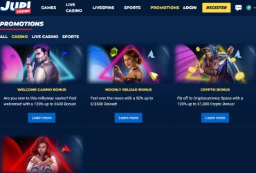 Jupi Casino - promotions