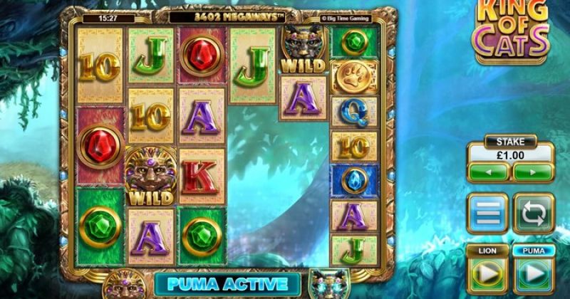 Play in King of Cats Slot Online from Big Time Gaming for free now | Casino-online-brazil.com