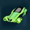 Green Racing Car