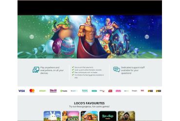 Locowin Casino - main page