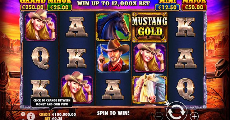 Play in Mustang Gold Review from Pragmatic Play for free now | Casino-online-brazil.com