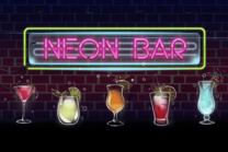 neon bar slot logo