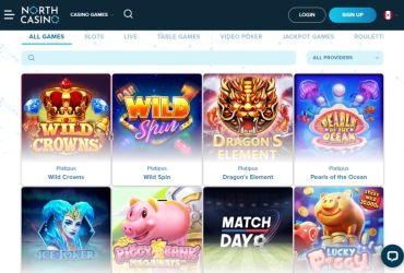 North Casino - popular slots