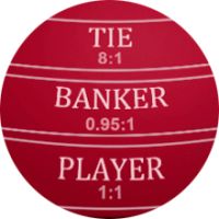 Banker, Player, Tie bet in online baccarat