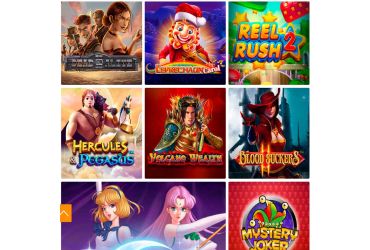 Playigo casino - list of slot machines.