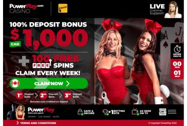 PowerPlay Сasino - promotions