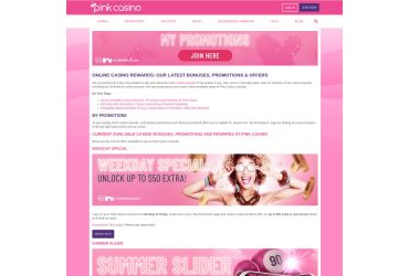 Pink Casino - promotion page | casino-online-brazil.com