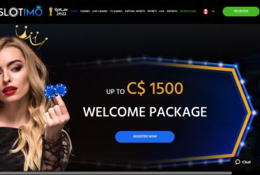 Slotimo Casino - main page