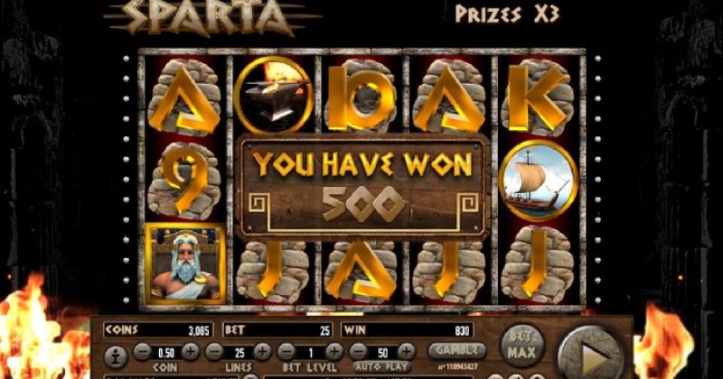 Play in Sparta slot online from Habanero for free now | Casino-online-brazil.com