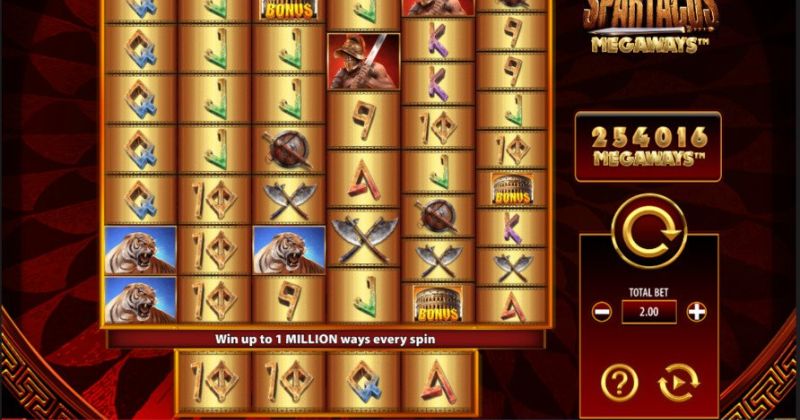 Play in Spartacus Megaways Slot Online from WMS for free now | Casino-online-brazil.com