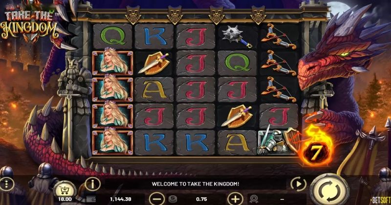 Play in Take The Kingdom Slot Online from Betsoft for free now | Casino-online-brazil.com