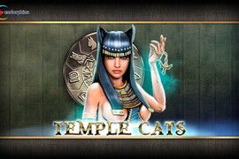 Temple Cats Slot Online from Endorphina