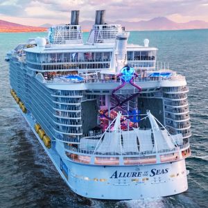 The Allure of the Seas cruise ships