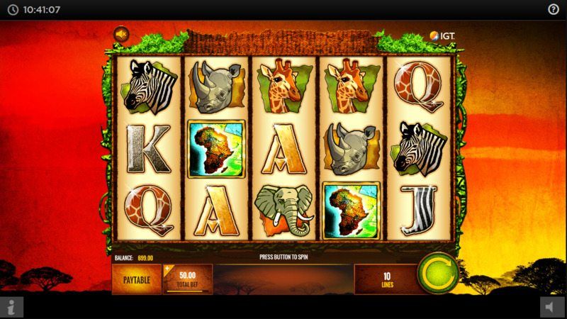 The Wildlife Slot gameplay