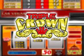 Triple Crown slot machine from BetSoft