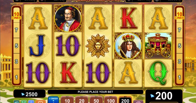 Play in Versailles Gold Slot Online From EGT Interactive for free now | Casino-online-brazil.com