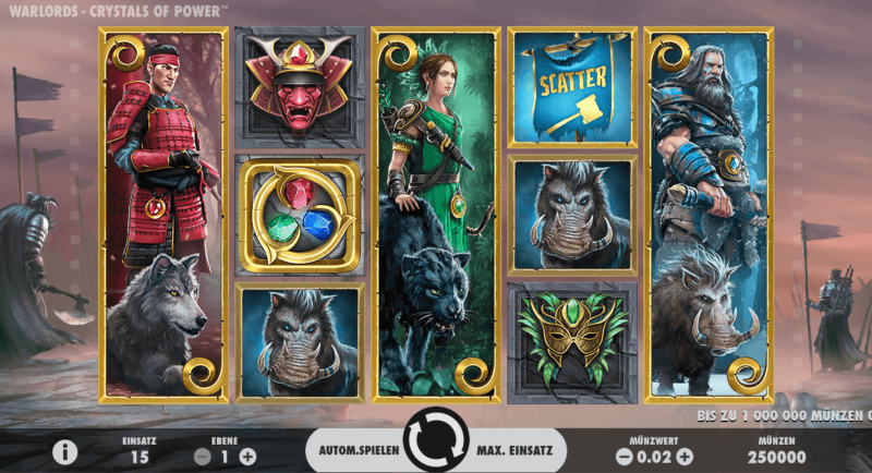 Warlords: Crystal of Power Fantasy Slot