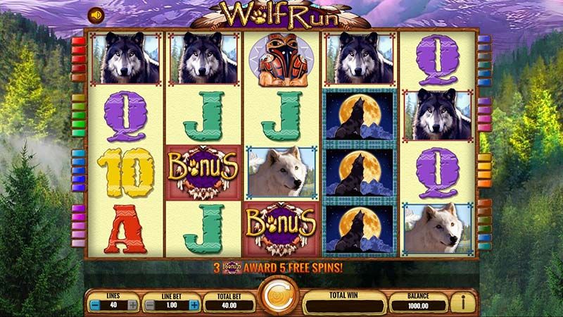 Wolf Run slot theme