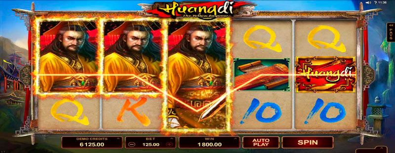 Huangdi The Yellow Emperor - slot machine.