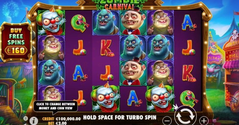 Play in Zombie Carnival Slot Online from Pragmatic Play for free now | Casino-online-brazil.com